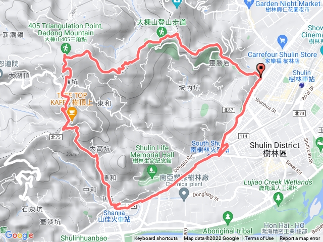 大同山大棟山山佳車站O型