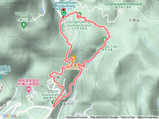 冷水坑-絹絲步道環狀