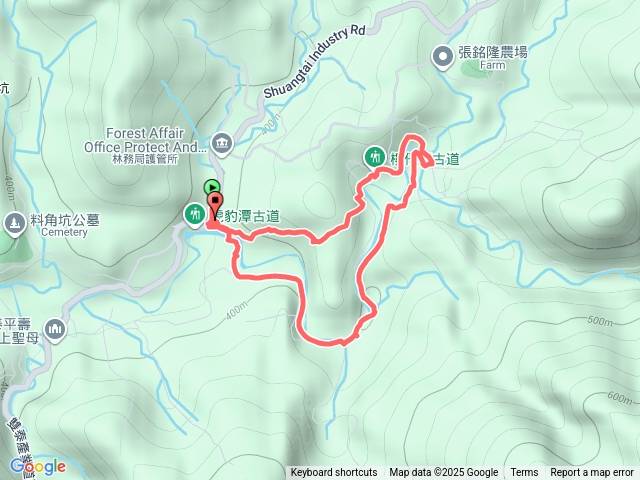 虎豹潭古道-樓仔厝古道O型預覽圖