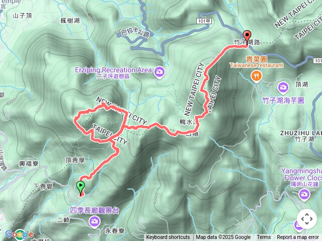 陽明山縱走西線