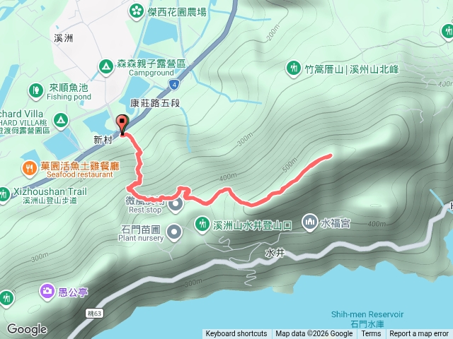 溪洲山（福山嚴上下）