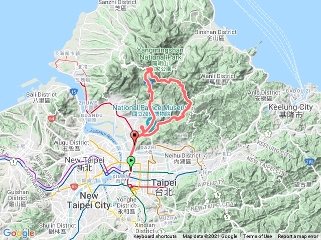 台北大縱走三