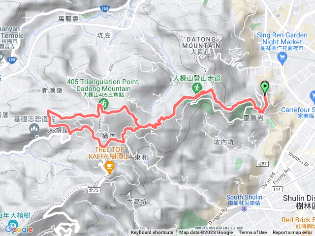 大棟山登山步道