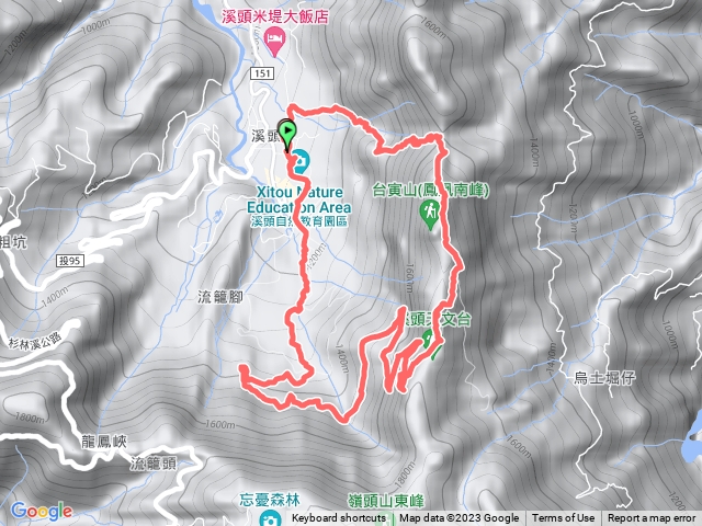 溪頭台寅山