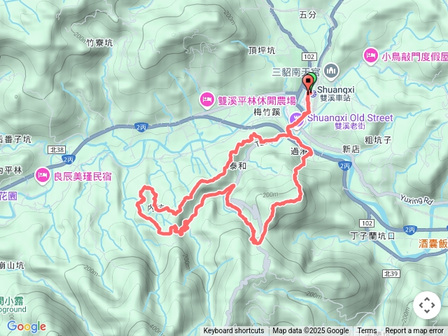 蝙蝠山麻竹坑山梅竹蹊山預覽圖