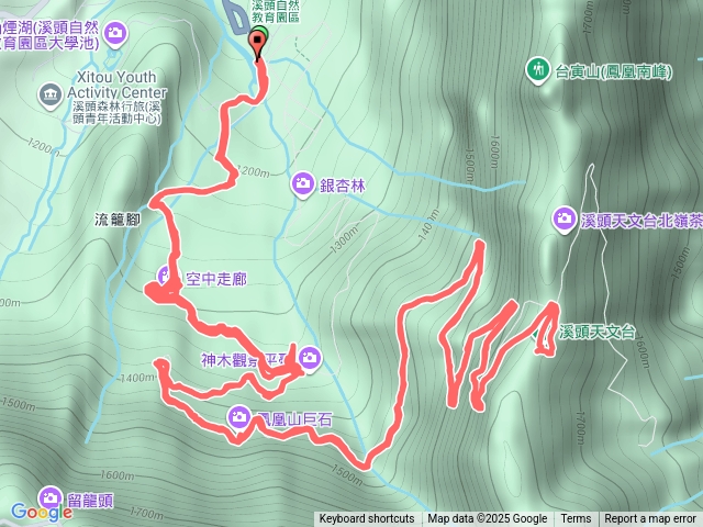 溪頭天文台登山步道