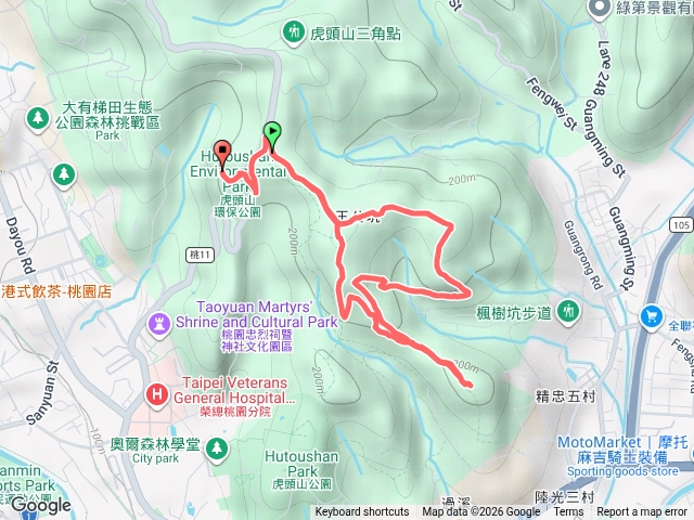 虎頭山環狀/龜崙山預覽圖