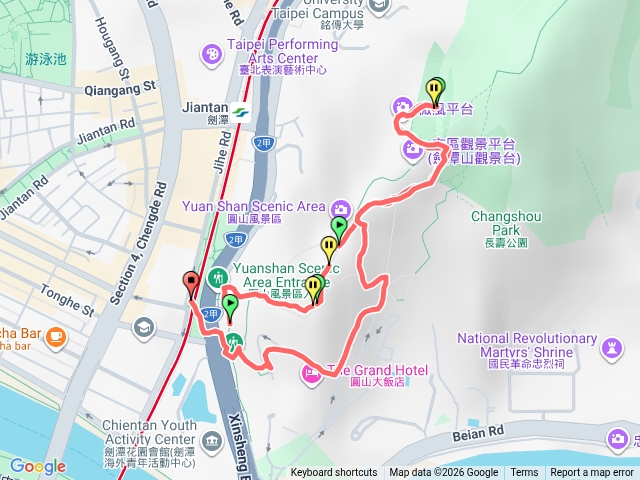 5/1劍潭山步道