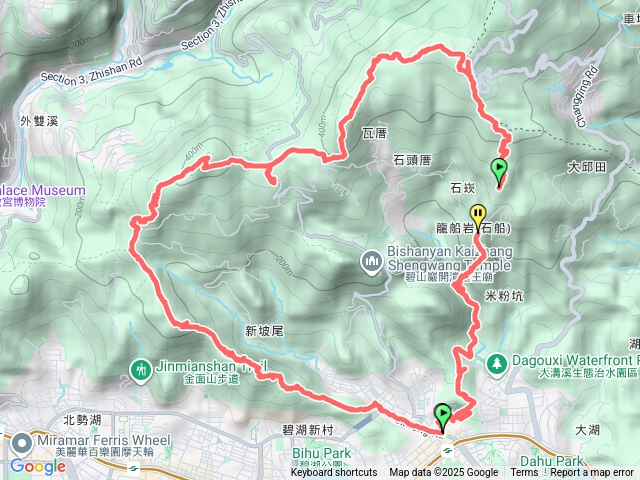 內湖心型縱走20250816