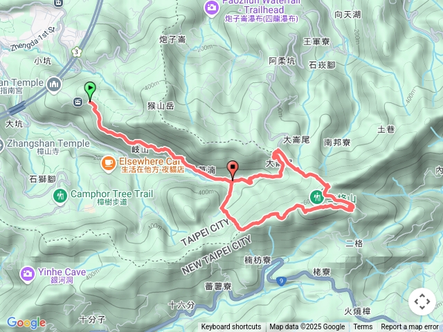 南邦寮山、二格山