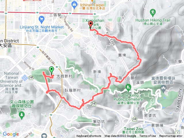 富陽公園到象山公園