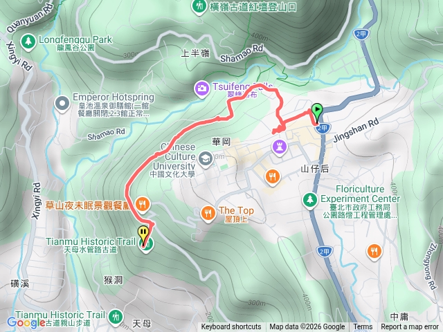 天母水管路