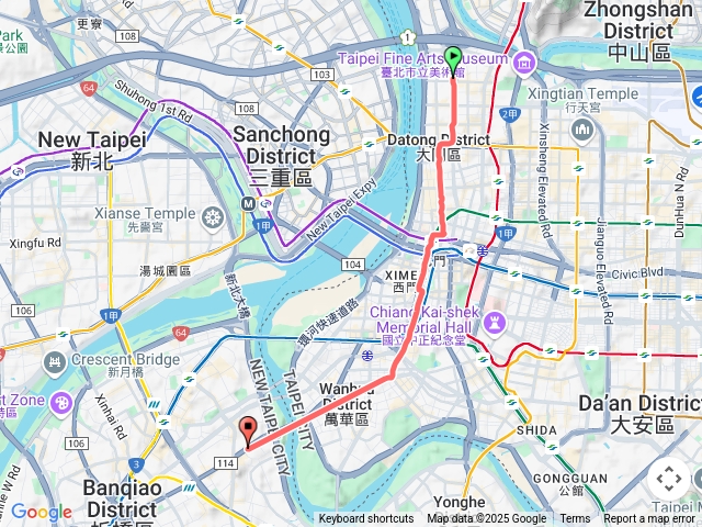 大稻埕步行預覽圖
