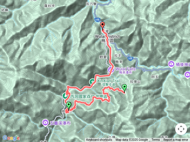 內洞林道➡️內洞森林遊樂區