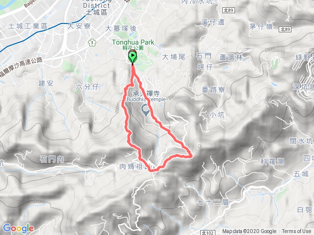 火焰山-桐花公園O型