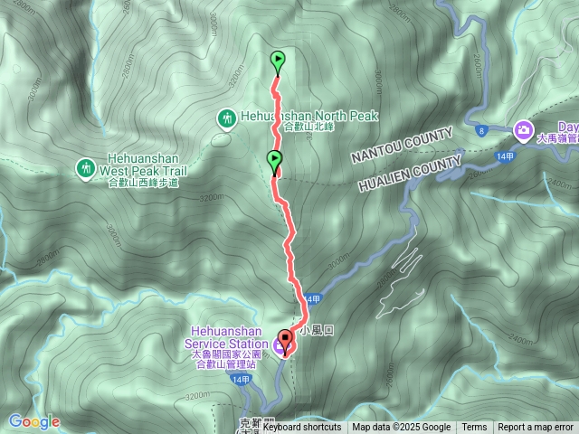 特考班第七班山訓-114.10.02-學號-徐偉哲-合歡北峰山訓-DAY2