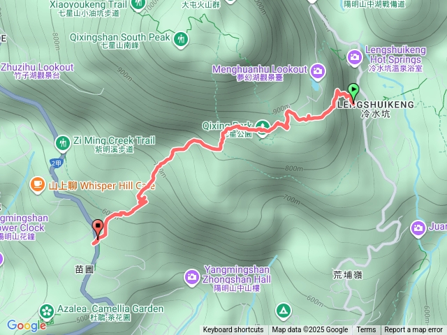 冷水坑賞芒步道