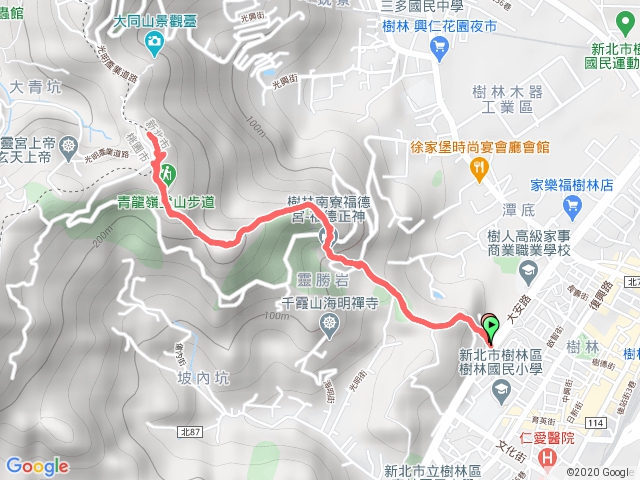 大同山青龍嶺郊山步道