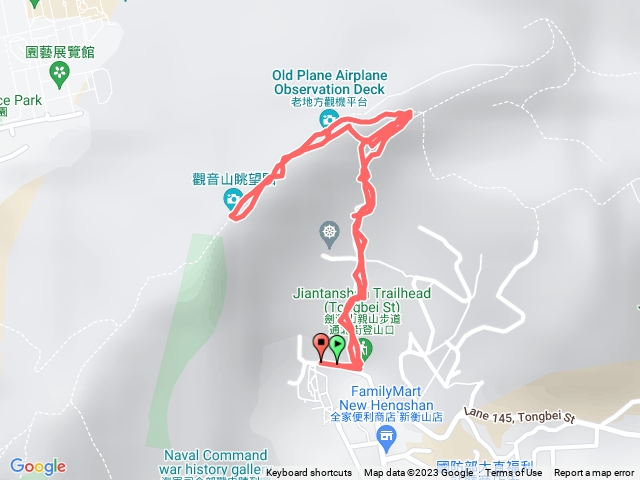 2023.07.01 劍潭山老地方平台 通北街登山步道