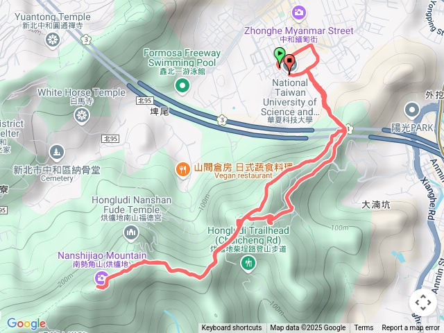 簡單駭客 南勢角山