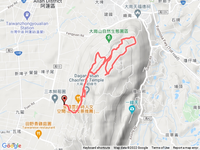 大崗山步道