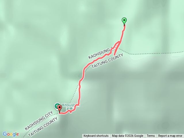 魔保來山主峰至溪頭山