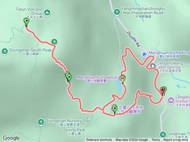 冷水坑上七星山