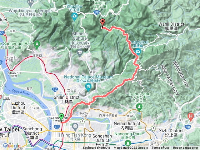 圓山-冷水坑