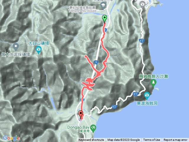 永樂～猴椅山～東澳