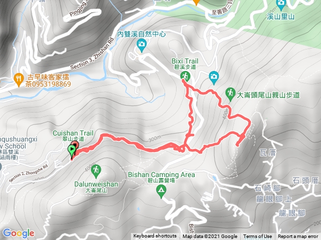 翠山 大崙頭尾山
