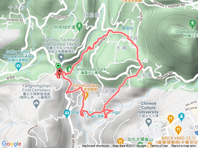 龍鳳谷半嶺步道