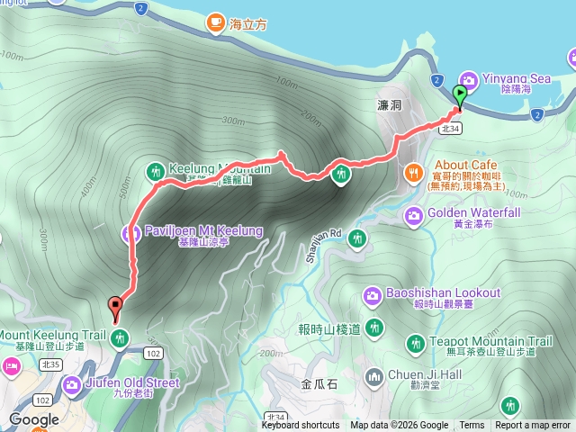 基隆山雷霆峰步道預覽圖