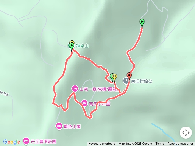 神桌山步道