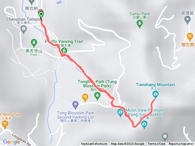 天上山-賞螢步道