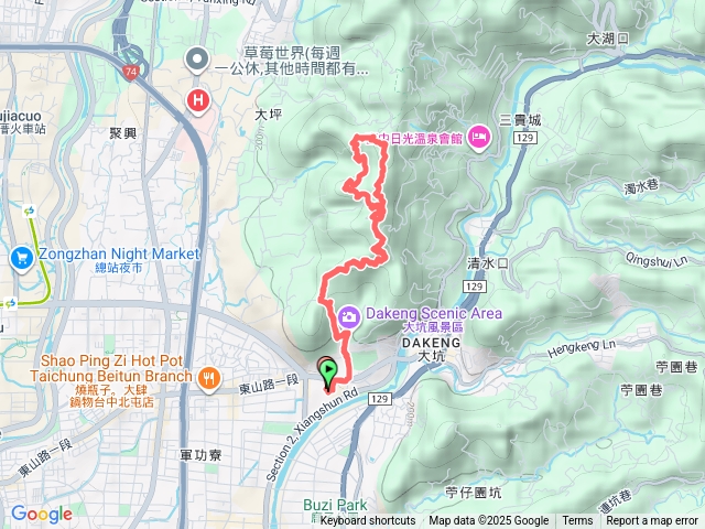 大坑9號6號7號風動石平和步道-包毛登山GPS2025-12-28_08-53-08預覽圖