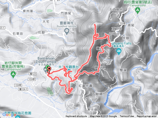 半天岩三寶山縱走8繞（紫雲寺起登