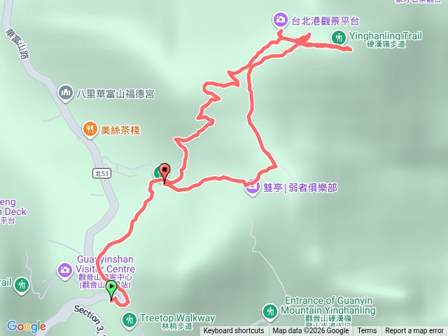 泥巴路上硬漢嶺走台階下預覽圖