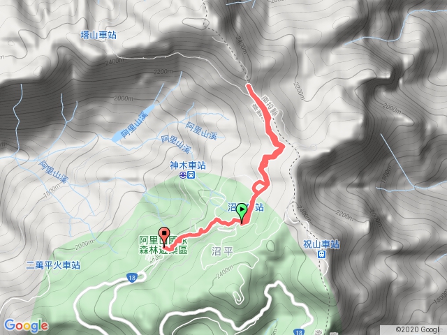 阿里山大塔山步道20190711