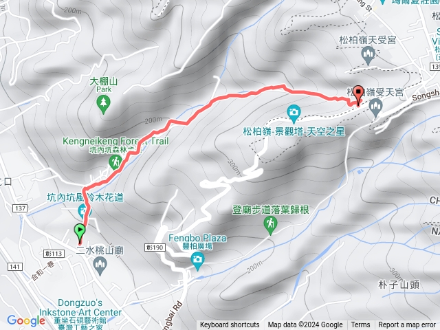 彰化－臺灣百大必訪步道坑內坑森林步道202403031211