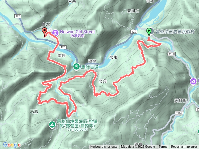 馬胎、南坪古道