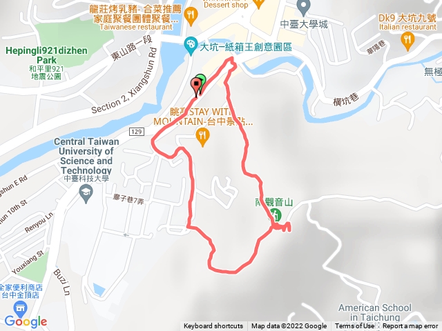 小百岳 042 台中 南觀音山 20220204