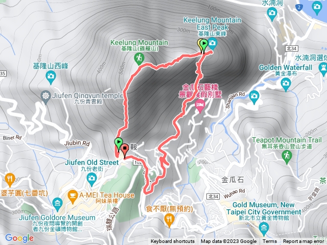 雞籠山 雷霆峯O型