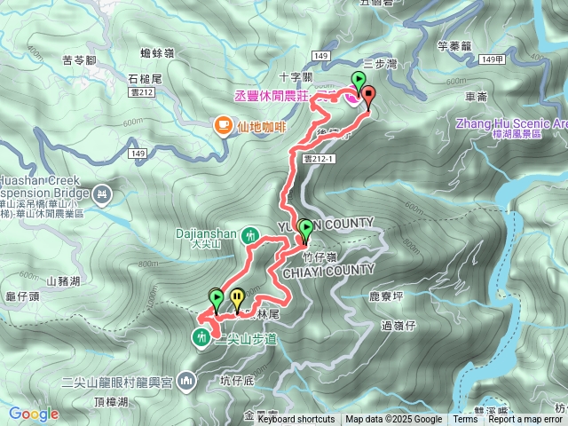 後凍山至大尖山健行