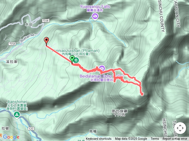 內鳥嘴山（北德拉曼