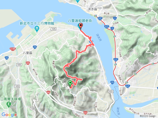 觀音山硬漢嶺步道連走