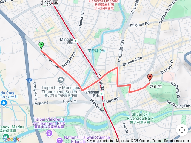 福星公園至芝山巖