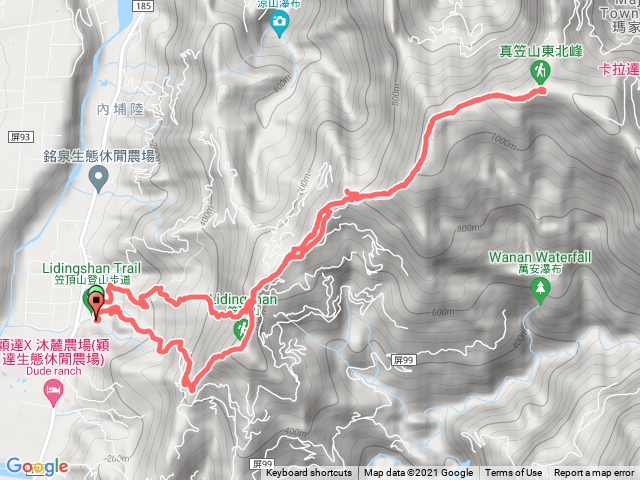 20211212_屏東兩笠縱走