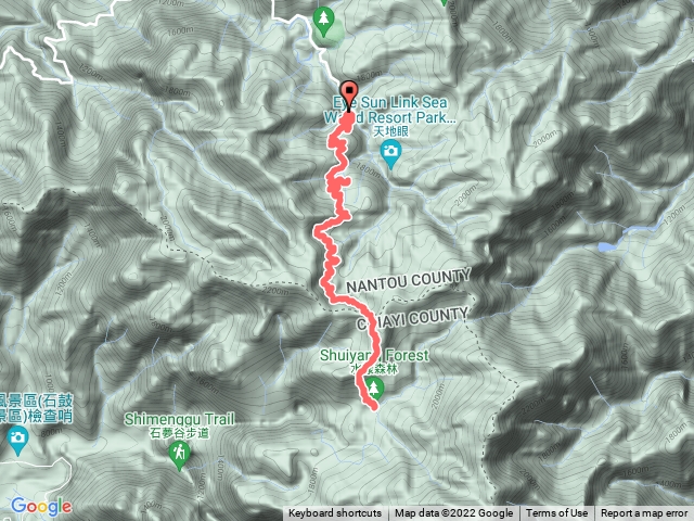 單純水漾森林沒走鹿屈山