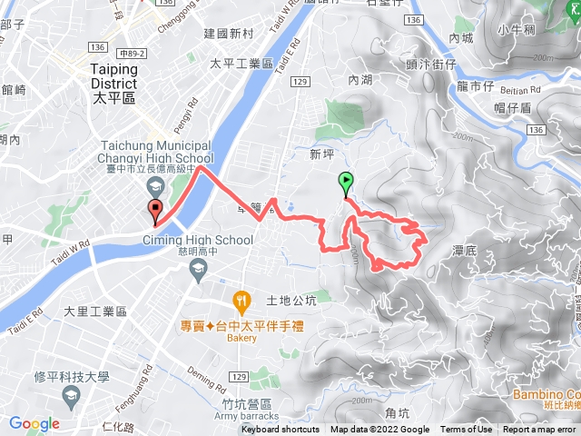 後壁農路登山步道