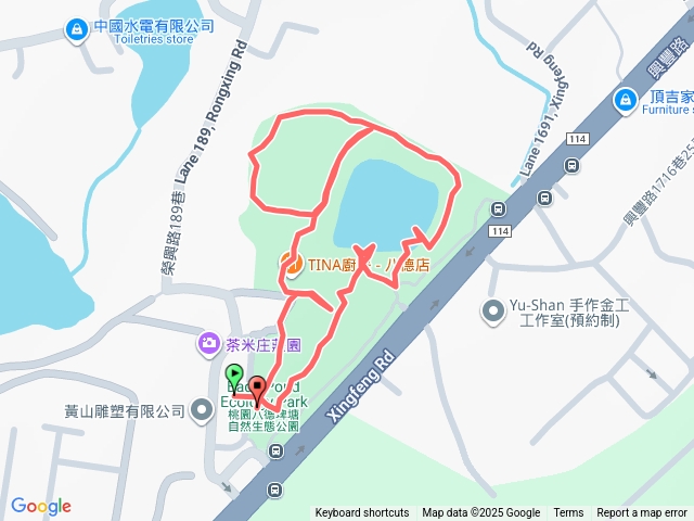 八德埤塘自然生態公園步道預覽圖